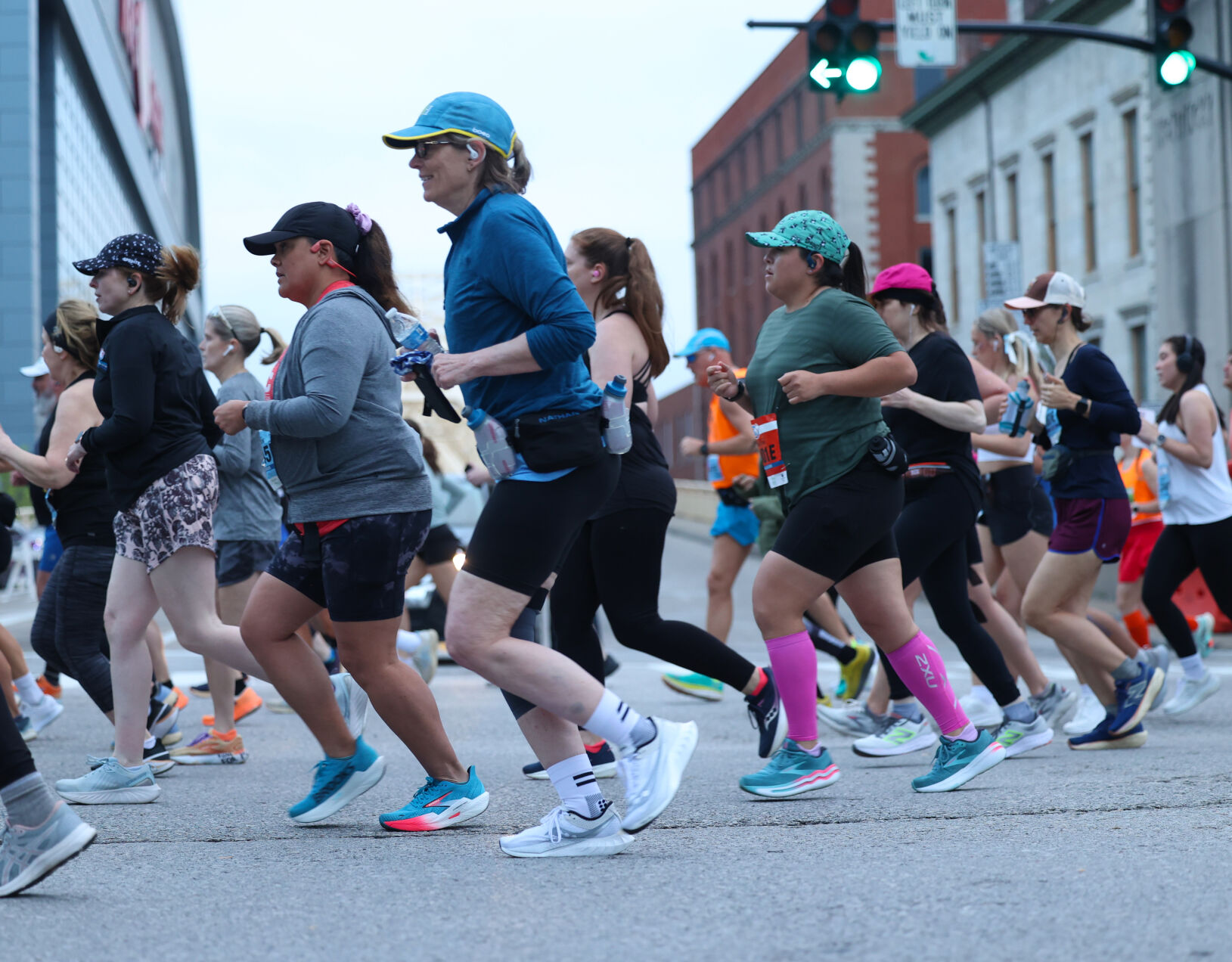 Runners near Yum Center during Marathon.JPG